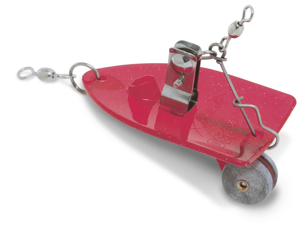 LUHR JENSEN LES DAVIS KELP-KUTTER FLO PINK Flasher Dodger Trolling 11