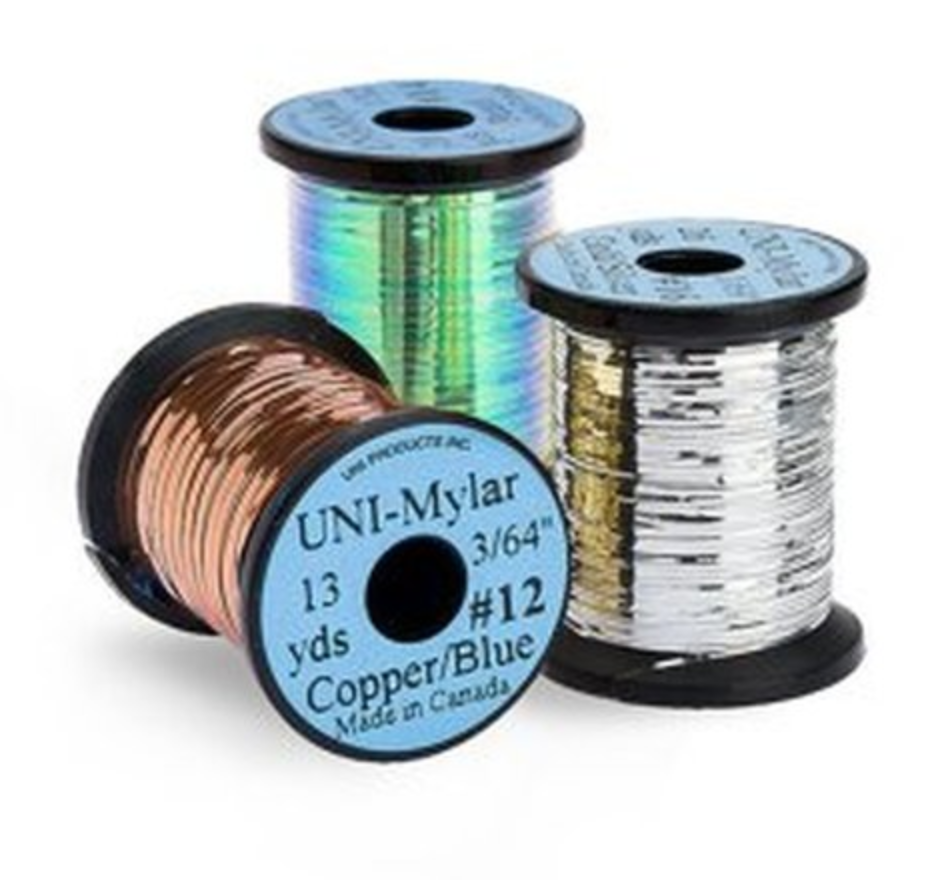 UniMylar Double Sided Flat Tinsel Hatch Match’r Fly & Tackle