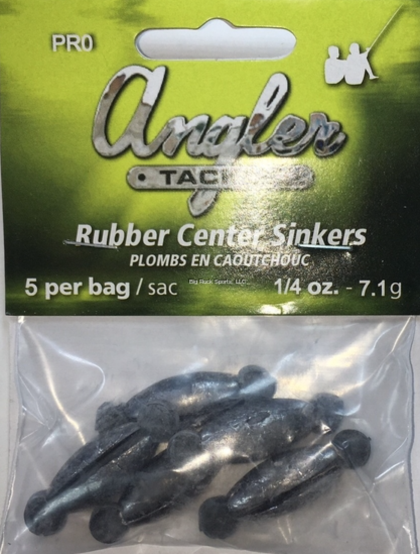 Angler Tackle Rubber Centre Sinkers Hatch Match’r Fly & Tackle
