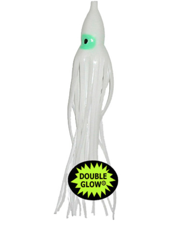 Squid Rigged Glow White Green Eye