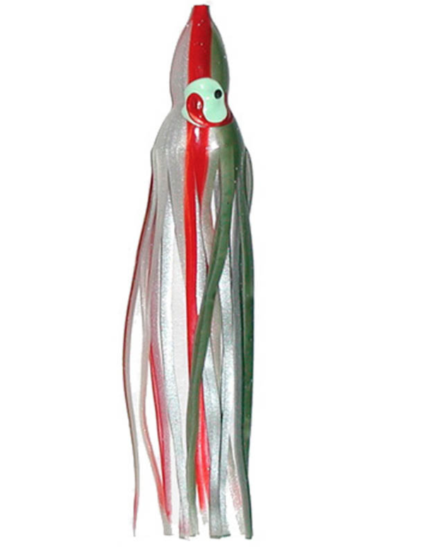 Squid Rigged White Pearl Army 066243162011