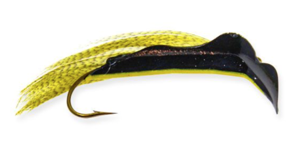 Black w/ Yellow Stripe (Lightening)