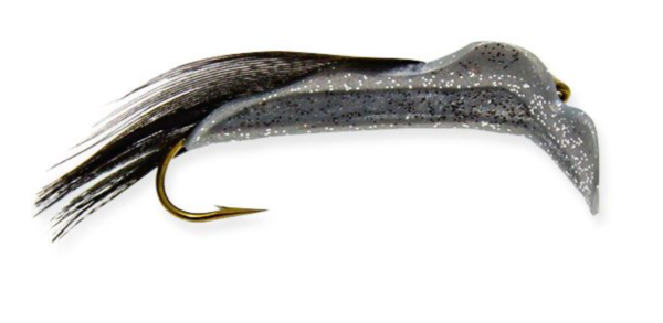 Silver w/ Black (Minnow)