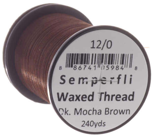 Classic Waxed Thread Dark Mocha Brown