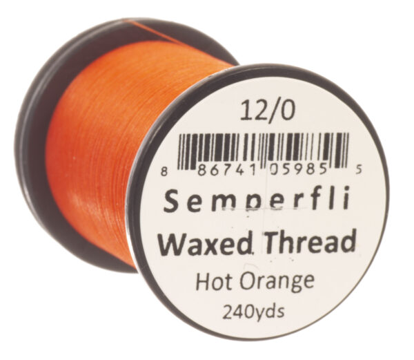 Classic Waxed Thread Hot Orange